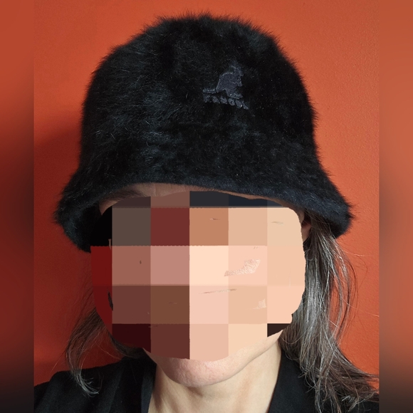 VINTAGE KANGOL Angora Bucket Hat - Picture 7 of 7